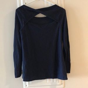 Navy sweater